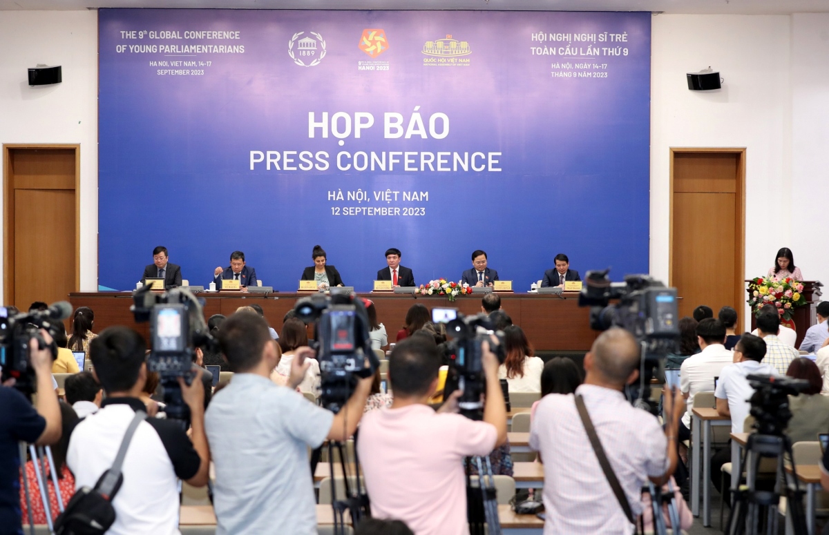 Over 500 delegates attend global conference of young parliamentarians in Hanoi